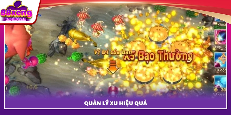 Bí quyết sử dụng xu hợp lý trong bắn cá Jackpot XENG88 
