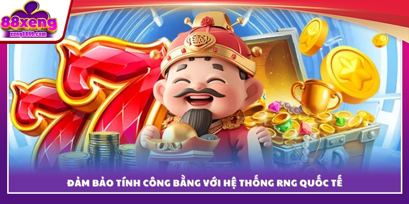 Hệ thống RNG đạt chuẩn quốc tế trong sảnh nổ hũ pg
