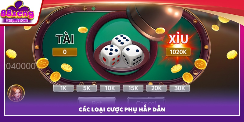 Đa dạng các kiểu cược phụ thú vị 