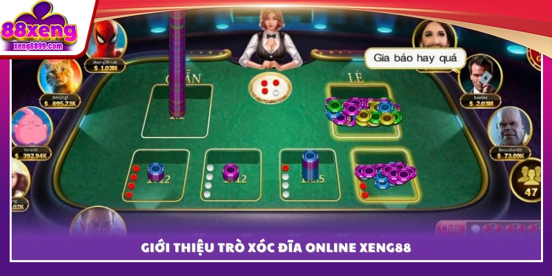 Tổng quan về game xóc đĩa trực tuyến tại XENG88